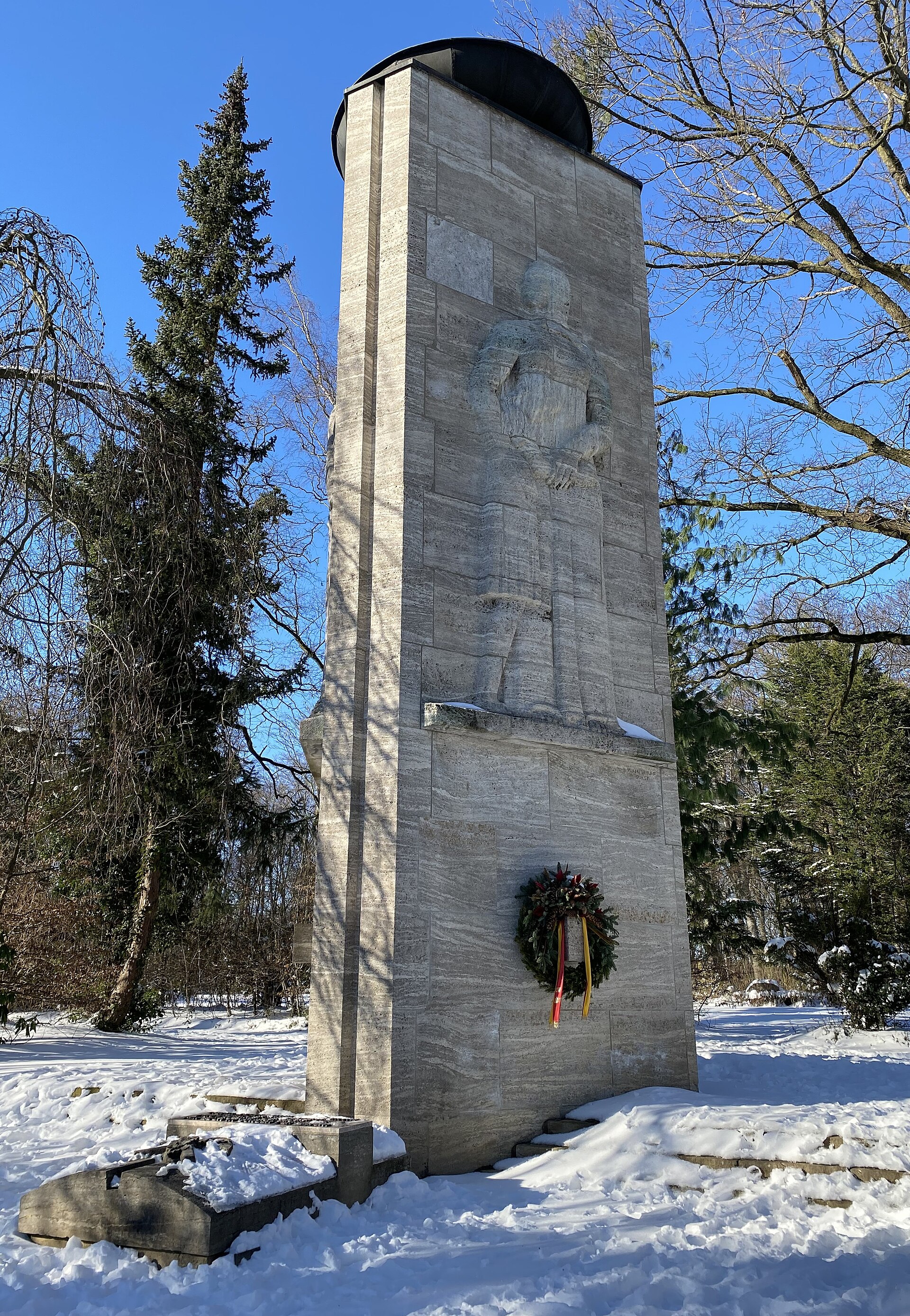 Gedenkstätte für das Grubenunglück Grimberg 3/4 auf dem Waldfriedhof in Bergkamen-Weddinghofen